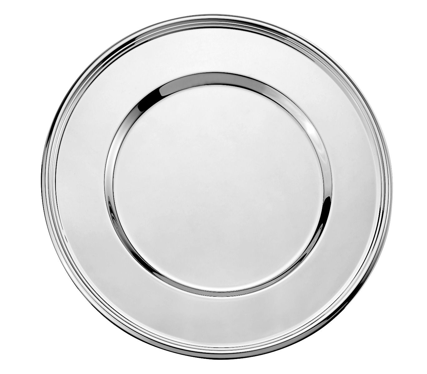 Platzteller Timeless 18/10 Edelstahl poliert mit Geschenkkassette