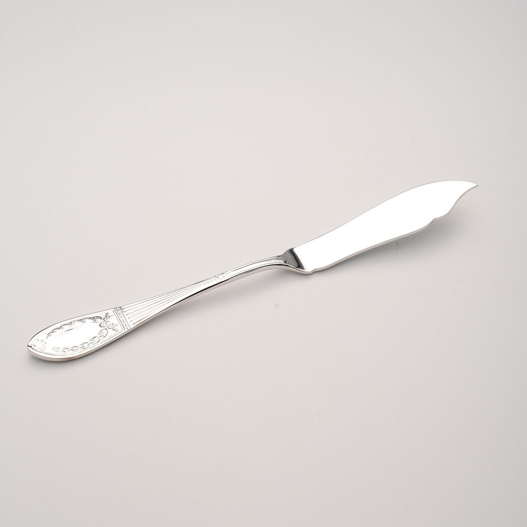 Fish knife Strasbourg Empire 180g Royal silver plating– WILKENS