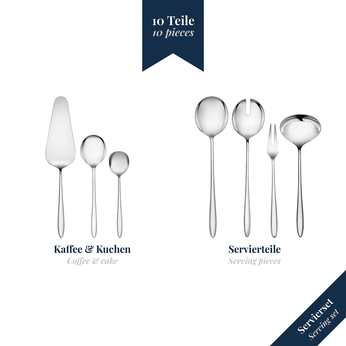 Aura 18/10 stainless steel– WILKENS