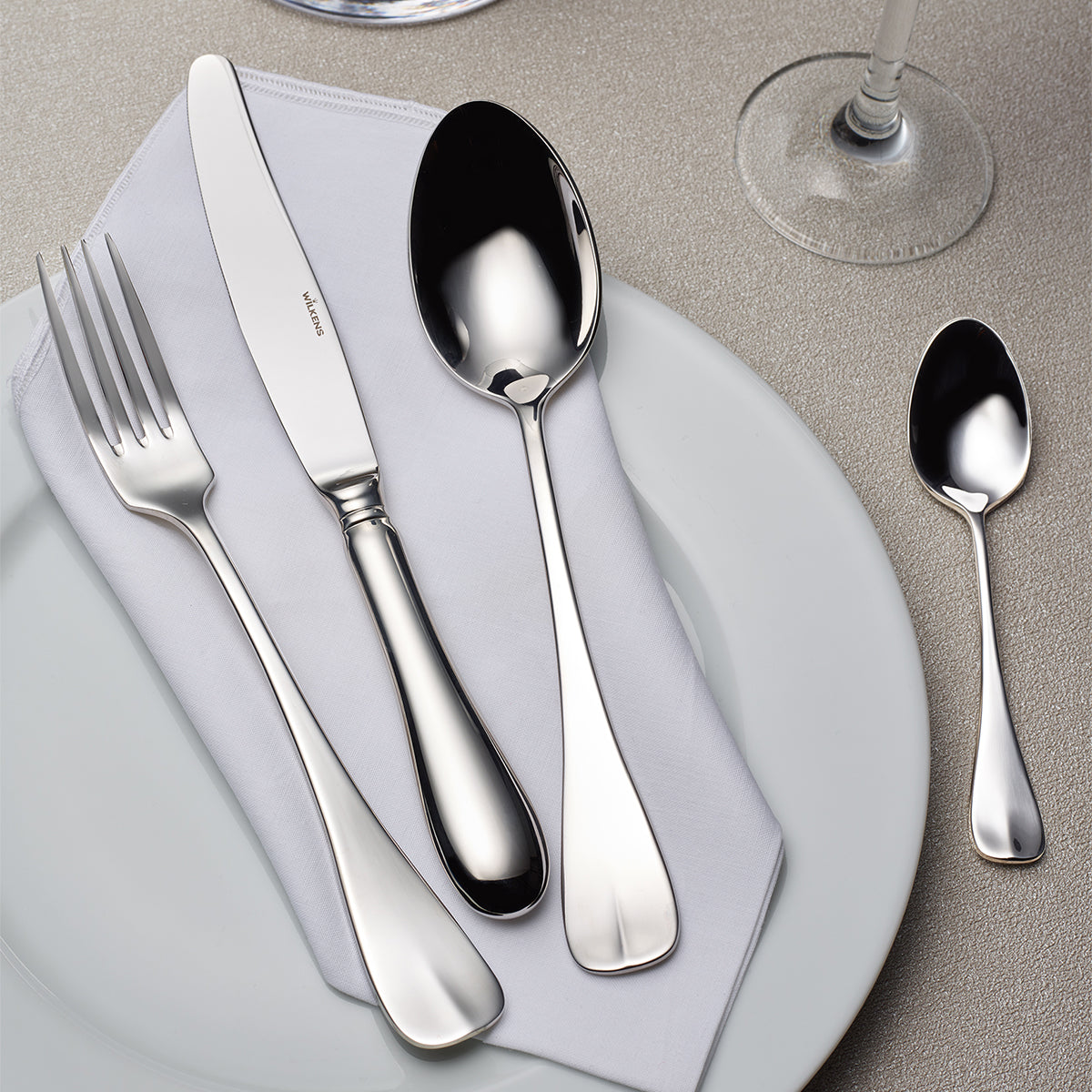 Triangle Cucchiaio Da Portata Professionale 1946, Acciaio Inox 18/10, Extra Large 33 Cm, Con Gancio, Lavabile In Lavastoviglie - 3
