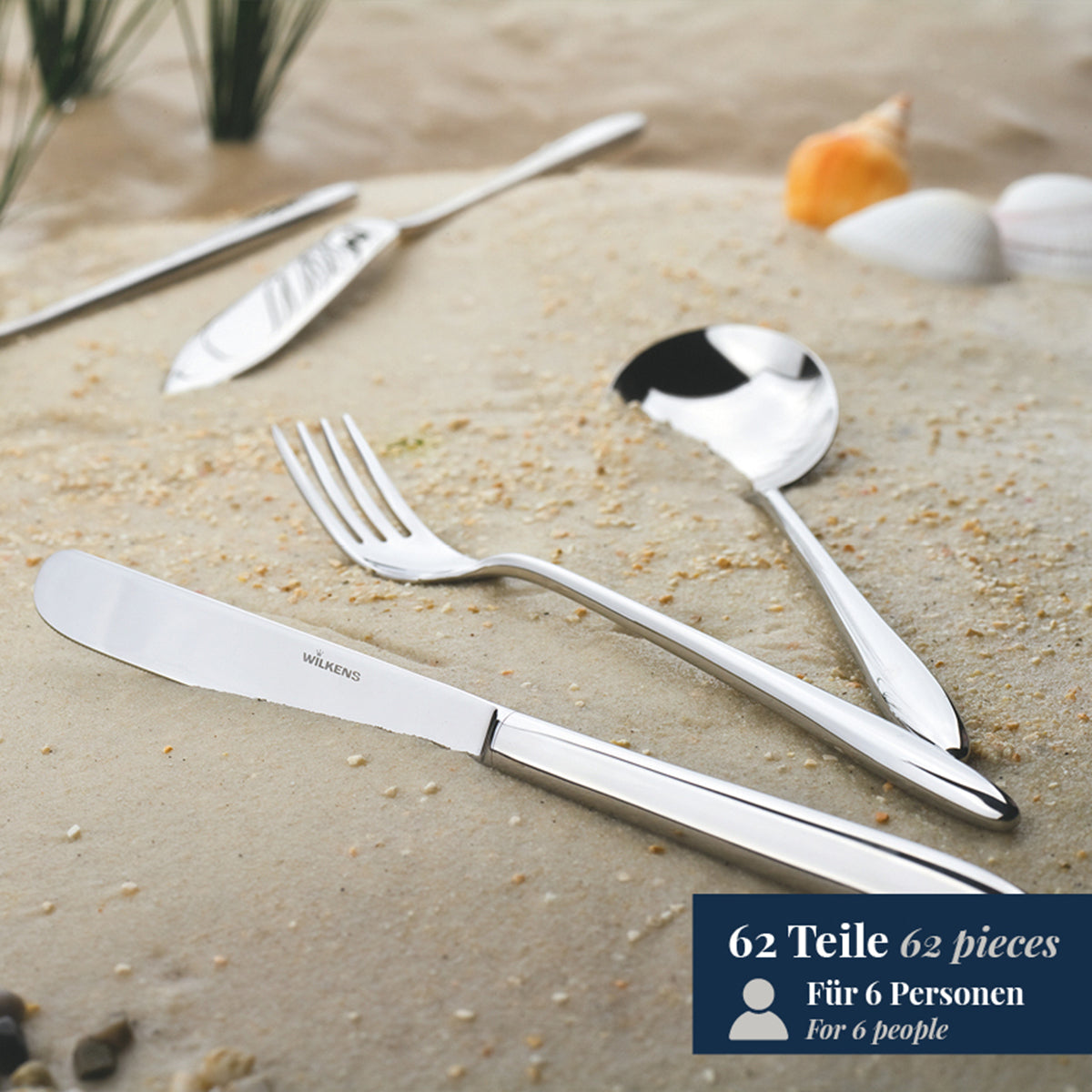 Aura 18/10 stainless steel– WILKENS